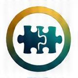 Icon representing integration or planning - Puzzle pieces connecting